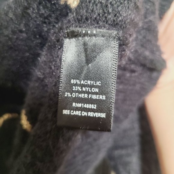 Torrid Lurex Striped Open Front Duster Cardigan Plus Size 3X Black MSRP … - Picture 6 of 6